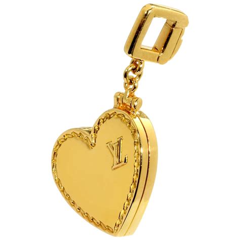 louis vuitton heart necklace|louis vuitton monogram locket necklace.